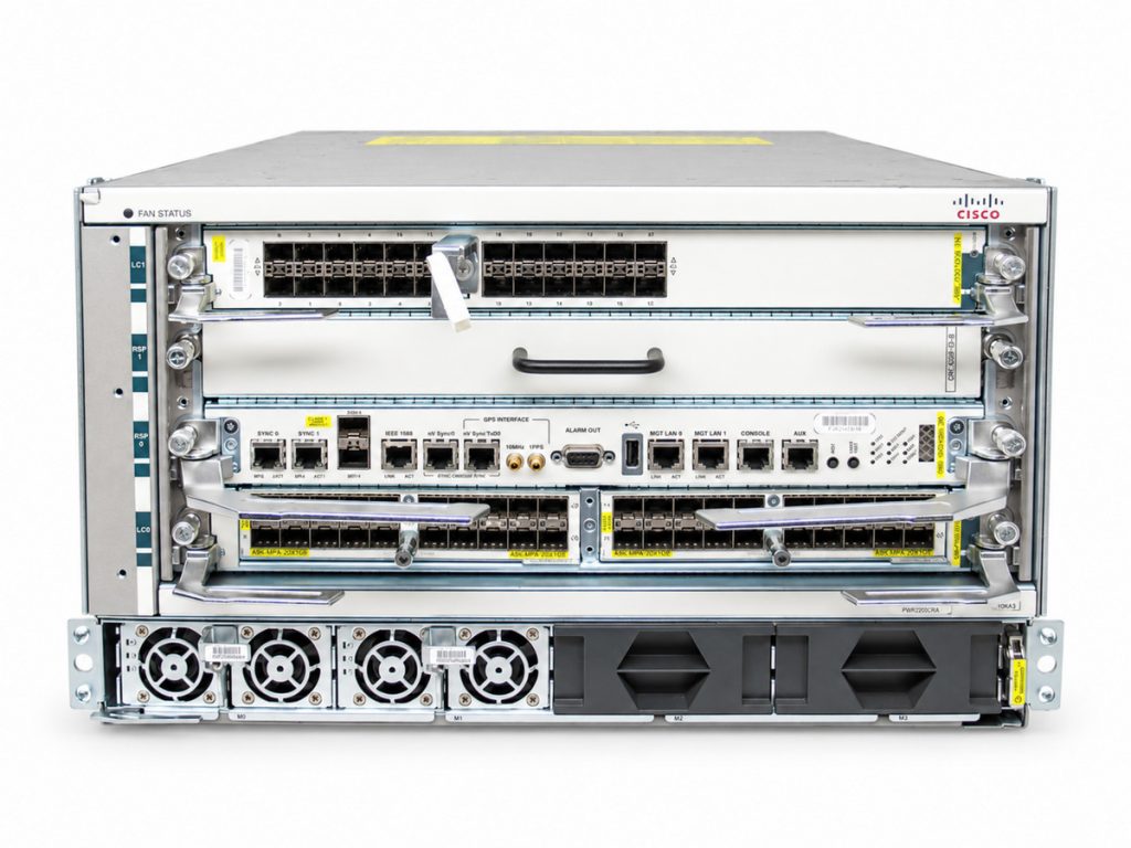 Cisco router chassis